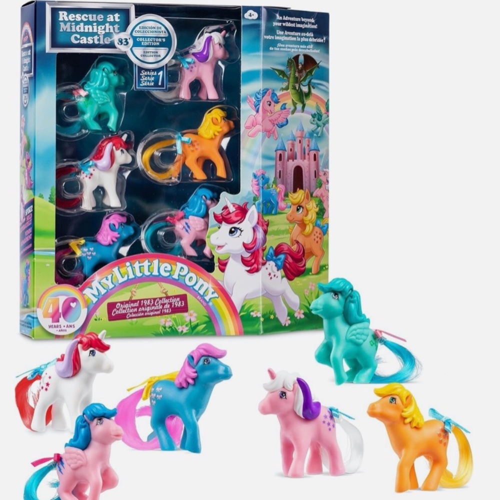 NEW My Little Pony 40th Anniversary 2" Figure Collector Pack Rescue at Midnight